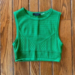 Alice + Olivia knit crop top